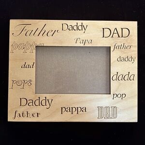 Lasercraft Wood Photo Frame